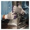 Kleenguard G60 Purple Nitrile Gloves, 240mm Len, Large/Size 9, Black/White, PK12 KCC 97432 - alternate 6